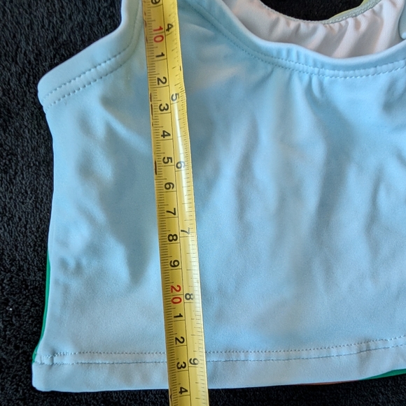 Hanna Andersson Disney Princess Girls Tiana Swim Tankini Bikini Bathing Suit - Picture 8 of 9